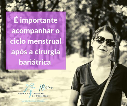 Relação entre Cirurgia bariátrica e Menstruação